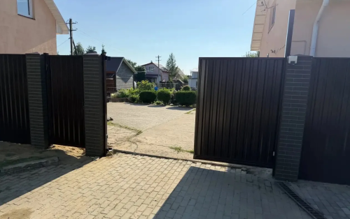 Забор из профнастила
