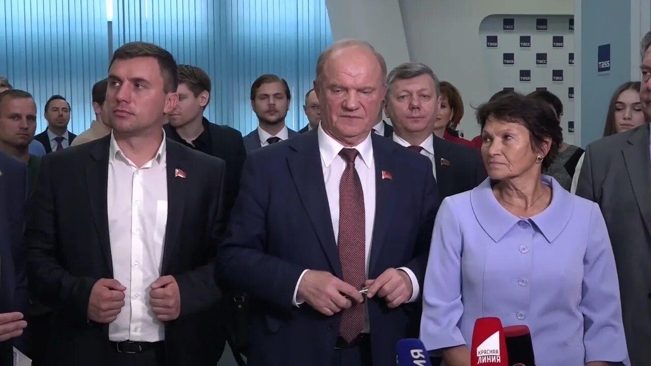Бондаренко и Зюганов