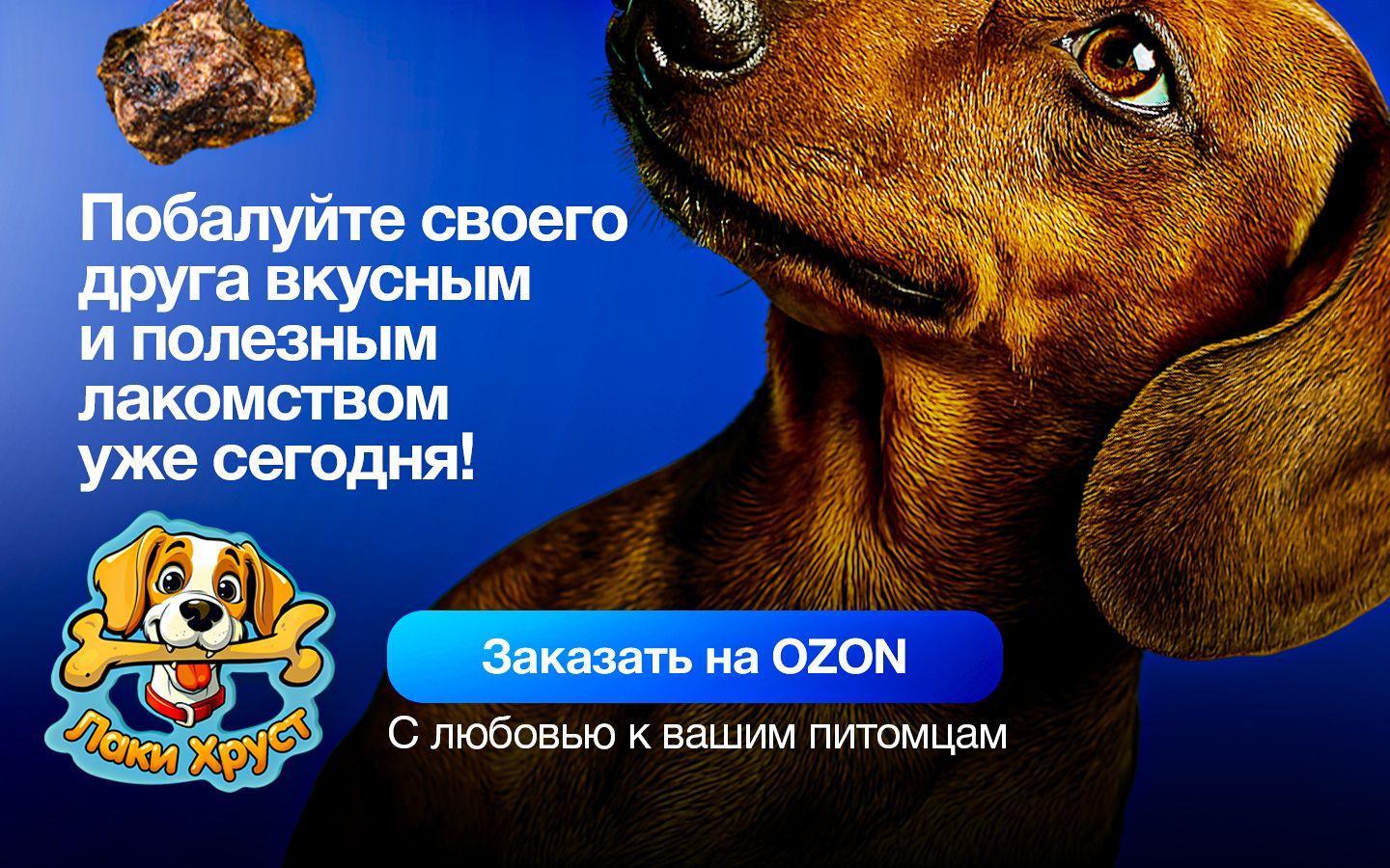 Заказать на Ozon — побалуйте своего друга