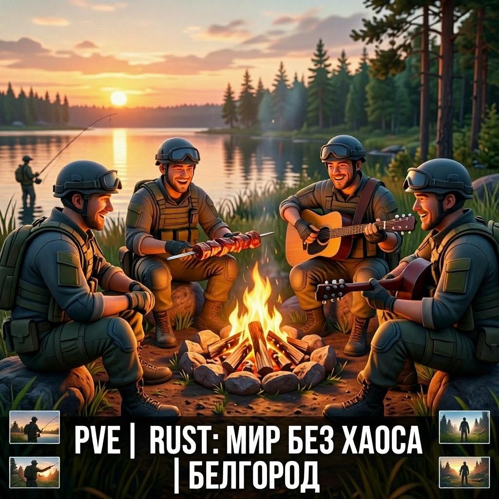 PVE |  Rust: Мир без хаоса | Белгород
