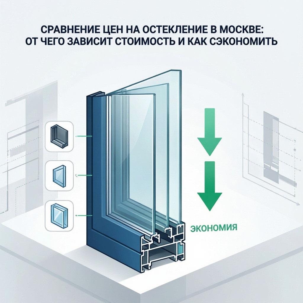 Установка стеклопакета сравнение цен в Москве
